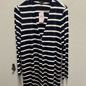 J. Jill striped cardigan
